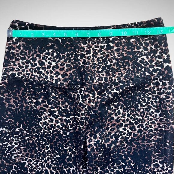 Lysse HSN Brown/ Black Animal Print Legging Size Medium New with Tags - Picture 3 of 11
